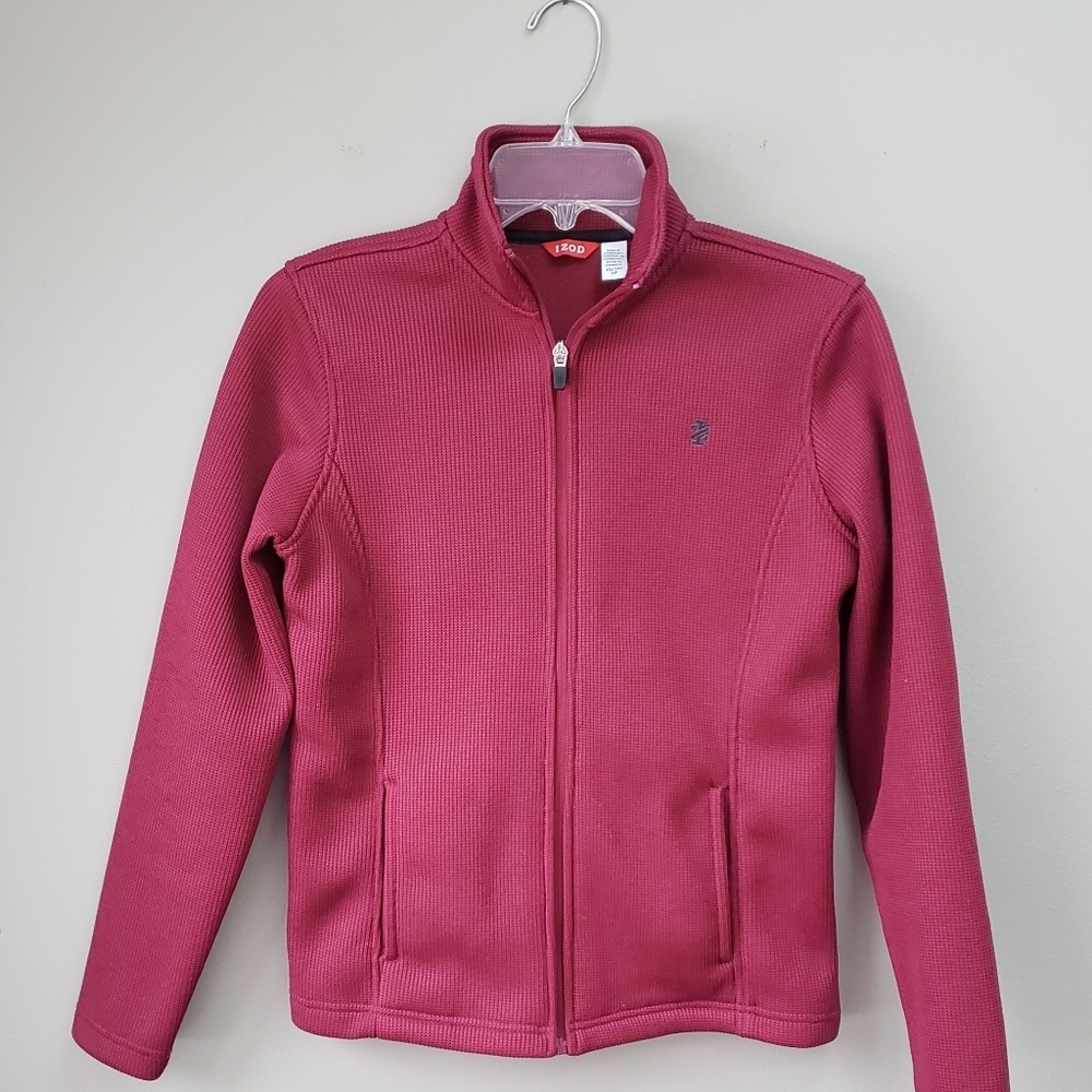 Izod thermal zip up sweater XS